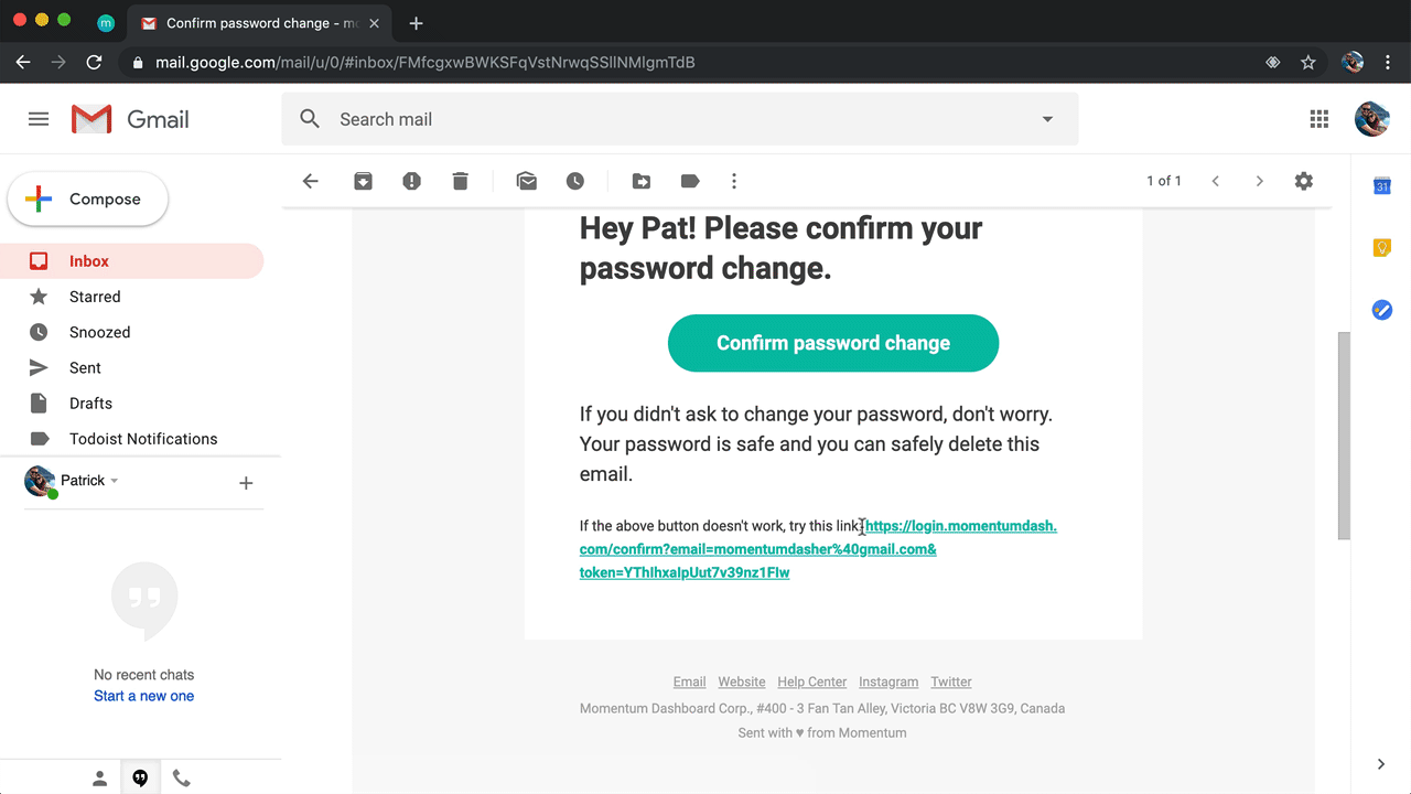 How To Change Your Password Help Center - passwordresetcopypaste gif